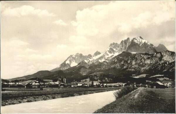 St Johann Tirol Panorama wilder Kaiser