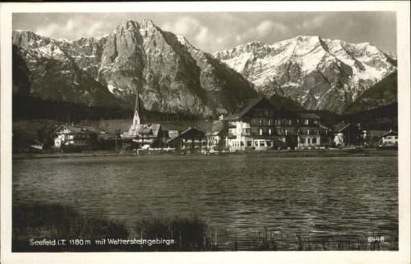 Seefeld Tirol Wettersteingebirge