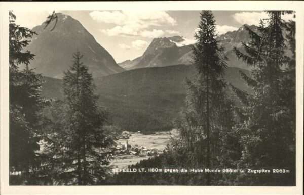 Seefeld Tirol Hohe Munde Zugspitze