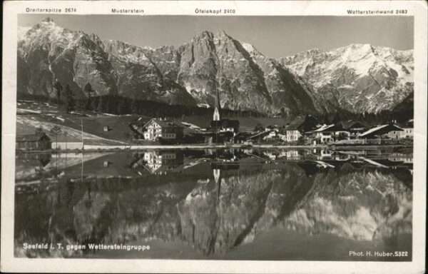 Seefeld Tirol Wettersteingruppe
