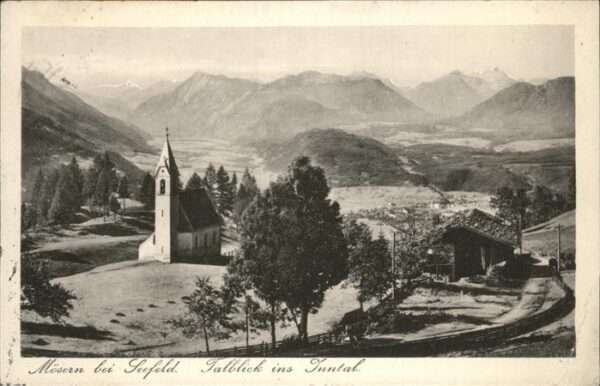 Moesern Talblick Inntal Kirche