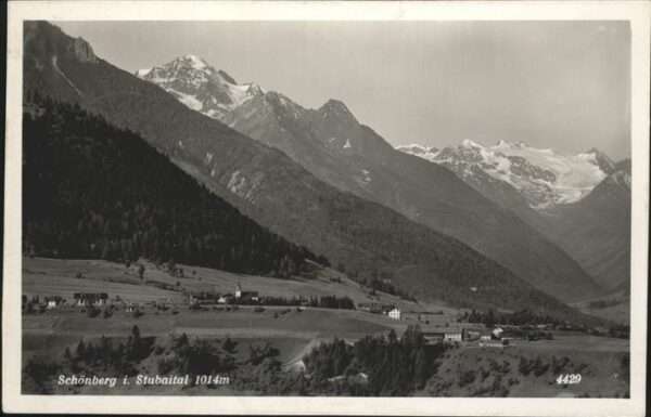 Schoenberg Stubaital Gesamtansicht