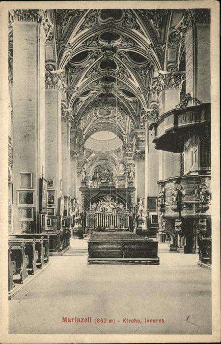Mariazell Steiermark Kirche Inneres