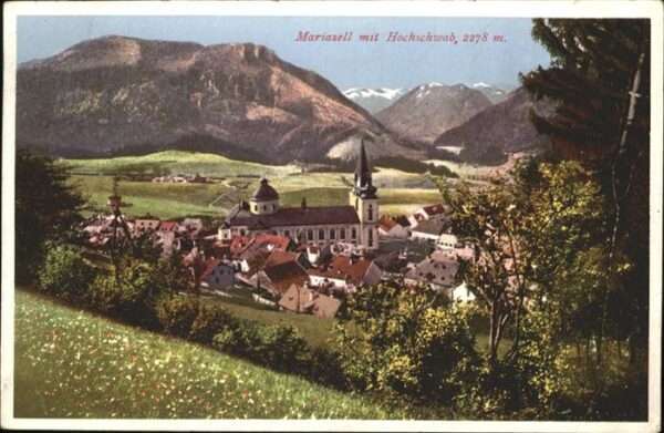 Mariazell Steiermark Gesamtansicht Hochschwab