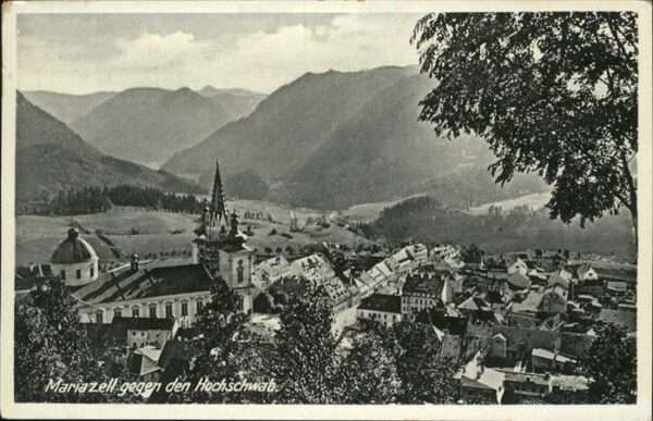Mariazell Steiermark Gesamtansicht Hochschwab