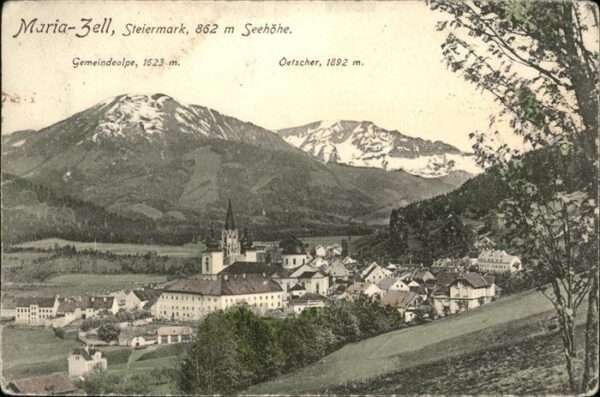 Mariazell Steiermark Gesamtansicht Gemeidealpe Ötscher