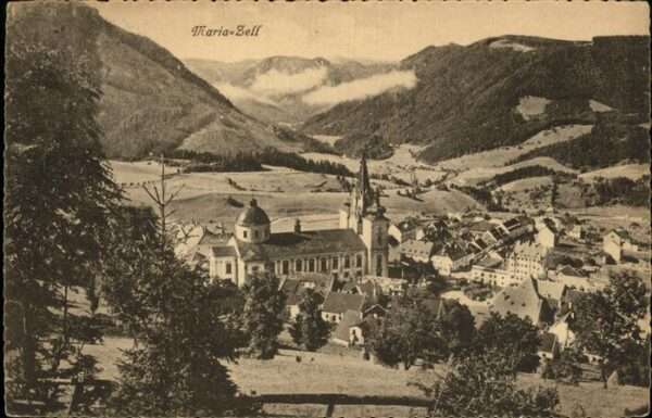 Mariazell Steiermark Gesamtansicht