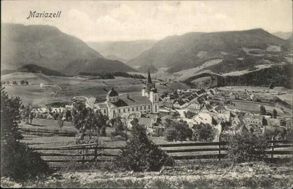 Mariazell Steiermark Gesamtansicht