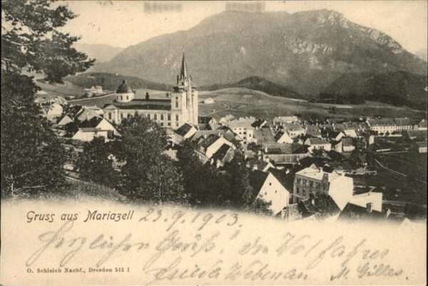 Mariazell Steiermark Gesamtansicht