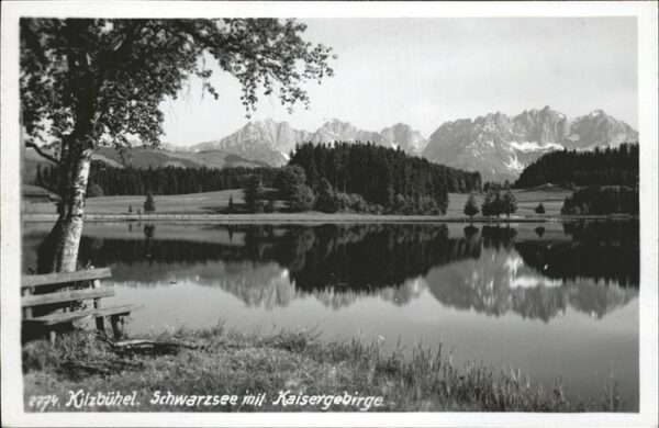 Kitzbuehel Tirol Schwarsee Kaisergebirge