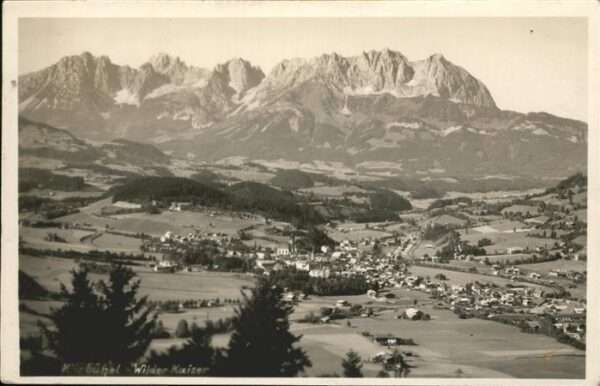 Kitzbuehel Tirol Luftbild Wilder Kaiser