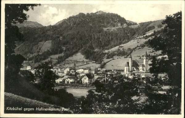 Kitzbuehel Tirol Gesamtansicht Hahnenkamm