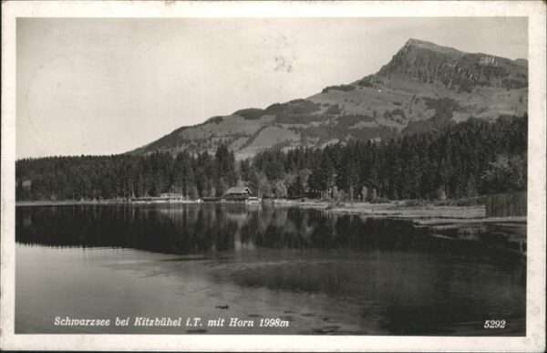 Kitzbuehel Tirol Schwarzsee Horn