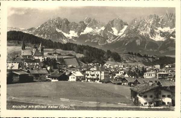Kitzbuehel Tirol Gesamtansicht Wilder Kaiser