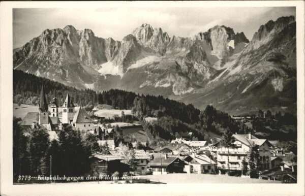 Kitzbuehel Tirol Panorama Wilder Kaiser