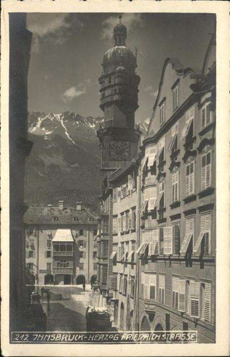 Innsbruck Herzog Friedrichstrasse