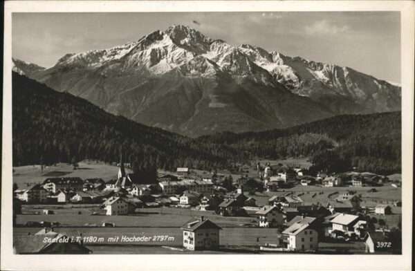 Seefeld Tirol Gesamtansicht Hocheder