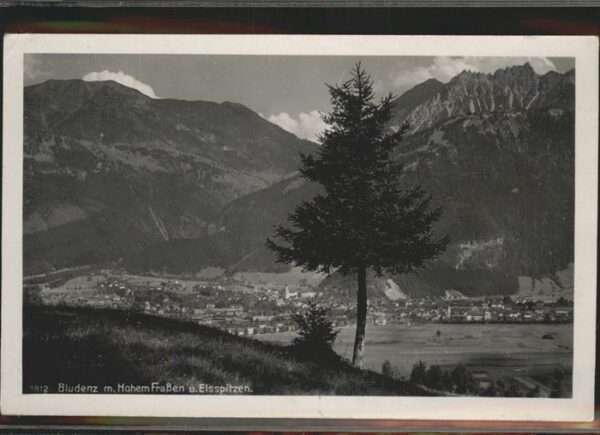 Bludenz Vorarlberg Gesamtansicht Eisspitzen