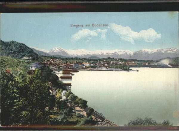 Bregenz Vorarlberg Bodensee