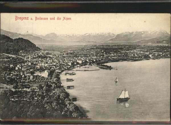 Bregenz Vorarlberg Bodensee Alpen