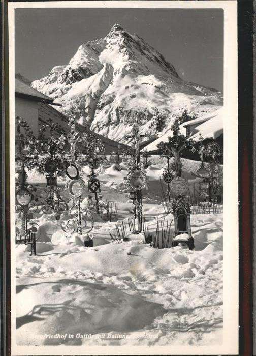 Galtuer Tirol Bergfriedhof