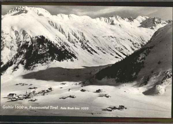Galtuer Tirol Paznauntal
