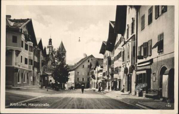 Kitzbuehel Tirol Hauptstraße