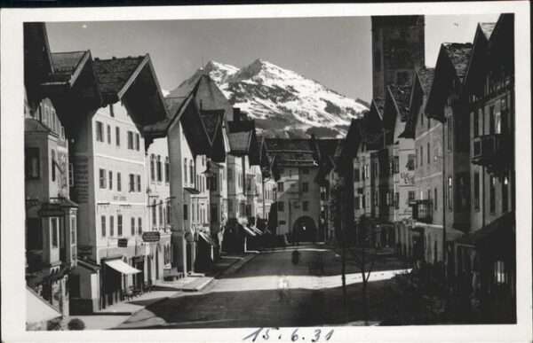 Kitzbuehel Tirol Hauptstraße