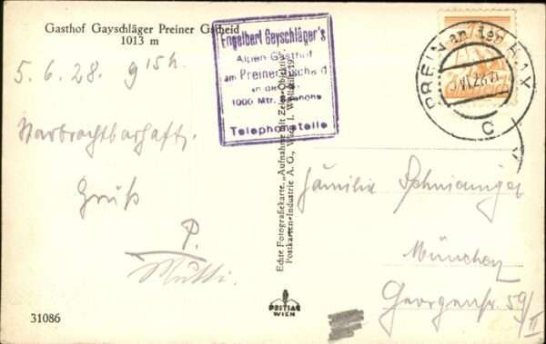 Prein Rax Gasthof Gayschläger – Bild 2