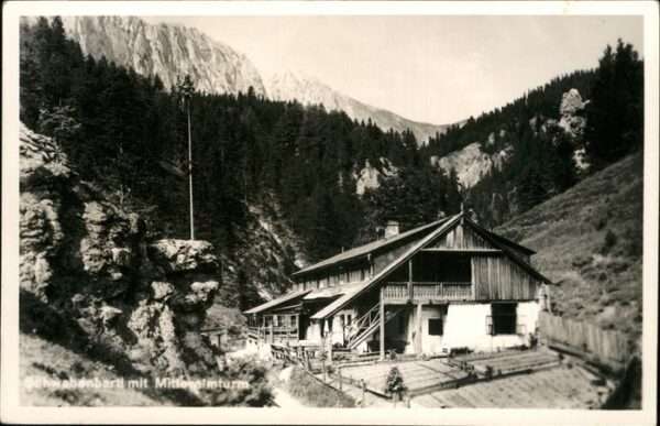 Mittenalmturm Gasthof Schwabenbartl