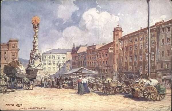 Linz Donau Hauptplatz