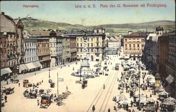 Linz Donau Platz des 12. November Pöstlingberg