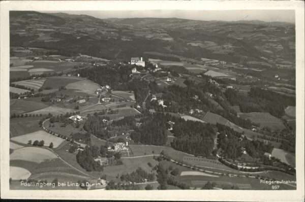Linz Donau Pöstlingberg Luftbild