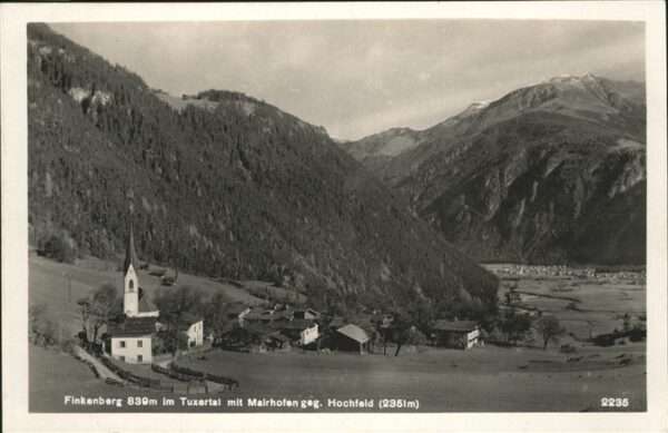 Finkenberg Tirol Gesamtansicht