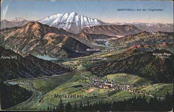 Mariazell Steiermark Luftbild