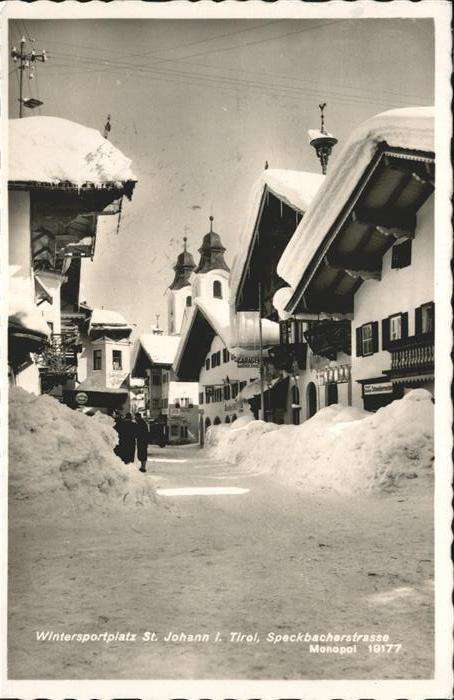 St Johann Tirol Speckbacherstrasse