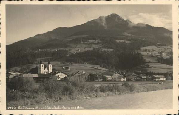 St Johann Tirol Gesamtansicht Kitzbüheler Horn