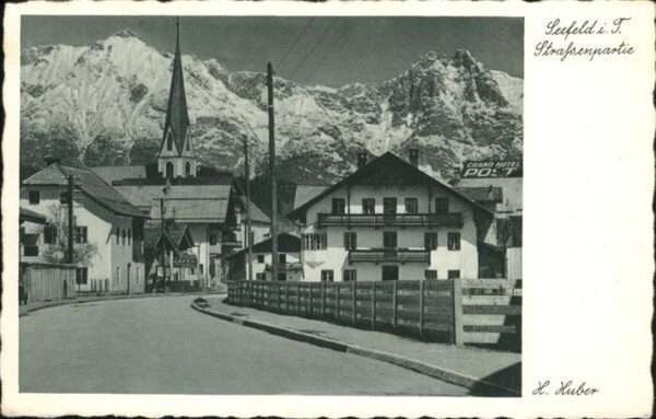 Seefeld Tirol Straßenpartie