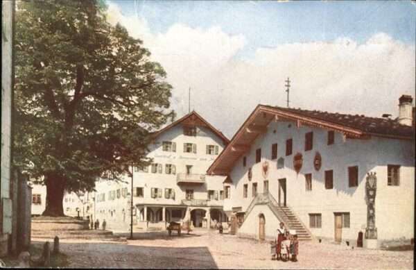 Reutte Tirol Rathaus Hotel Hirsch
