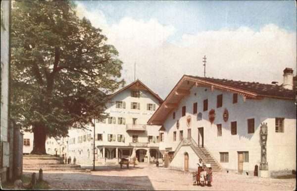 Reutte Tirol Rathaus Hotel Hirsch