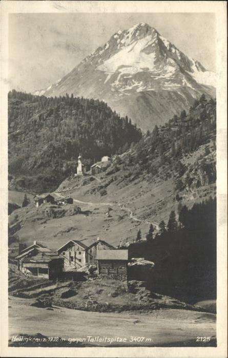 Heilig Kreuz Talleitspitze