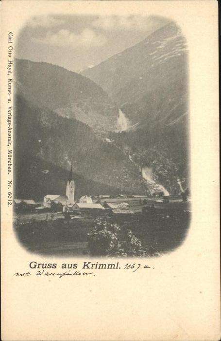 Krimml Gesamtansicht