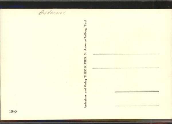 St Anton Arlberg Arbergstrasse Mooserkreuz – Bild 2