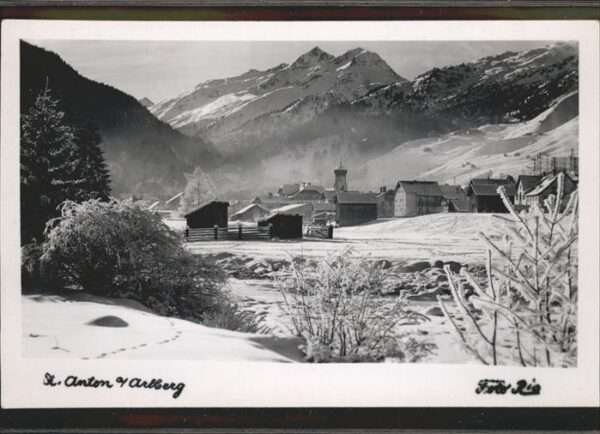St Anton Arlberg Gesamtansicht
