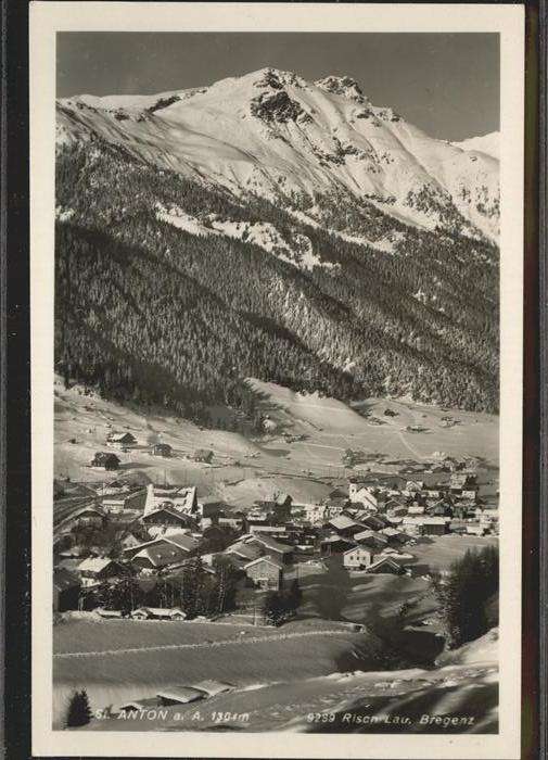 St Anton Arlberg Gesamtansicht
