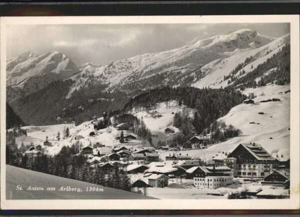 St Anton Arlberg Gesamtansicht