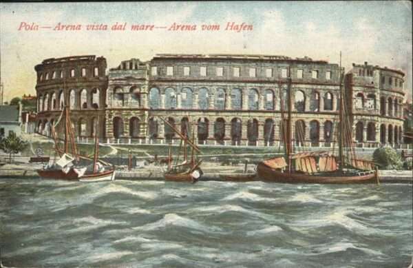 Pola Pula Croatia Hafen
