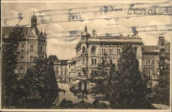 Zagreb place Academie