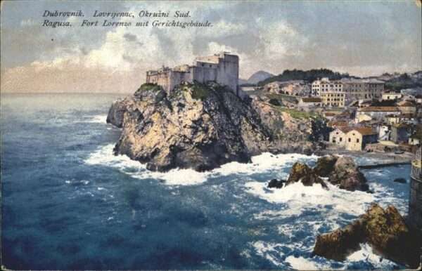 Ragusa Fort Lorenzo Gerichtsgebäude