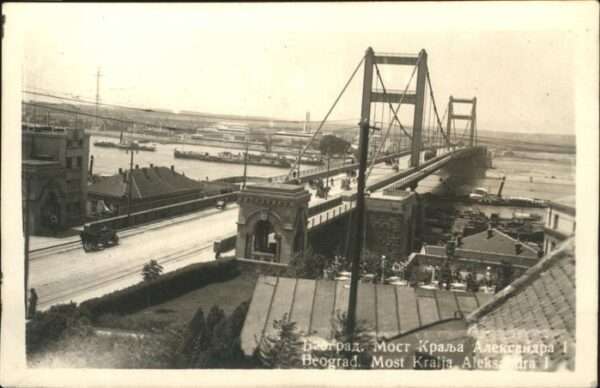 Beograd Belgrad Most Kralja Brücke